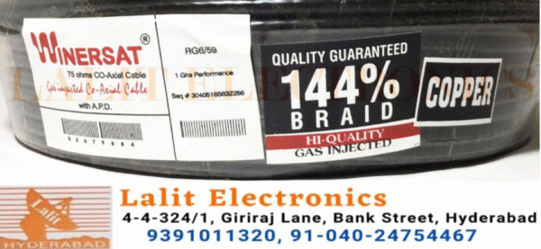 Rg6 COPPER Coil 144%