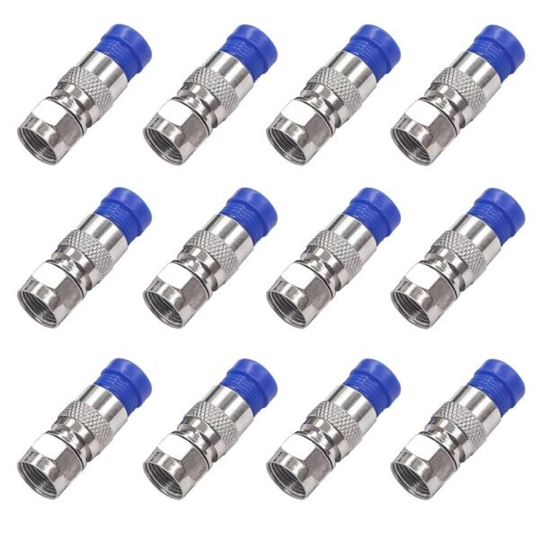 RG6 F Type Compression Connectors - Image 2