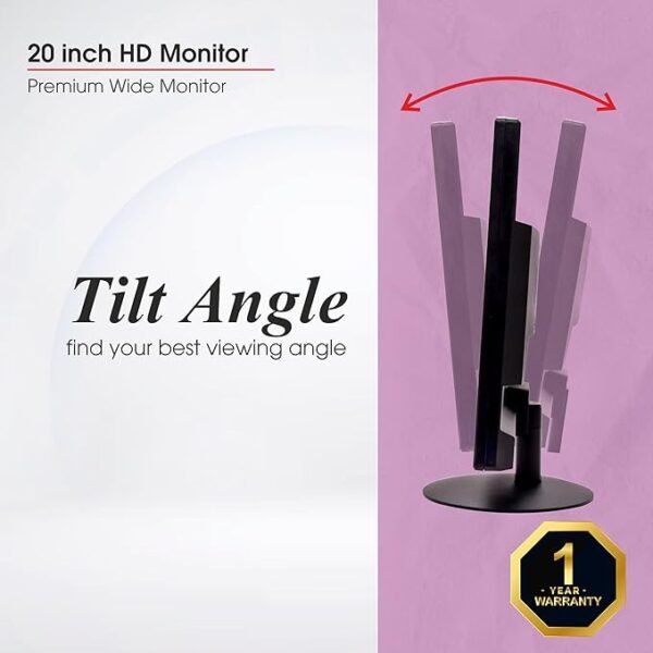 20" Moniter HDMI + VGA Port - Image 2