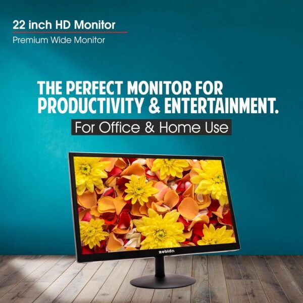 22" Moniter HDMI + VGA Port - Image 6