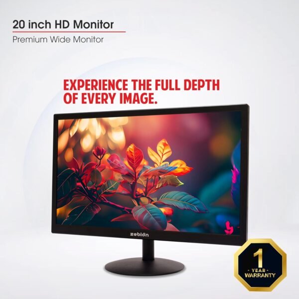20" Moniter HDMI + VGA Port - Image 6