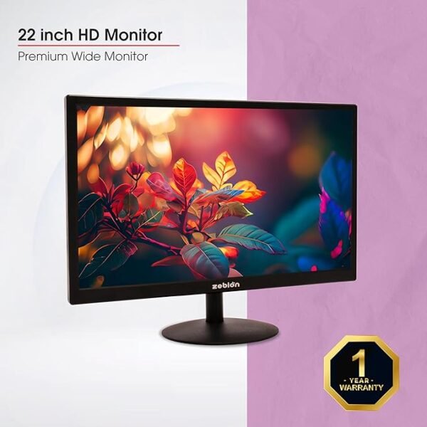22" Moniter HDMI + VGA Port - Image 4