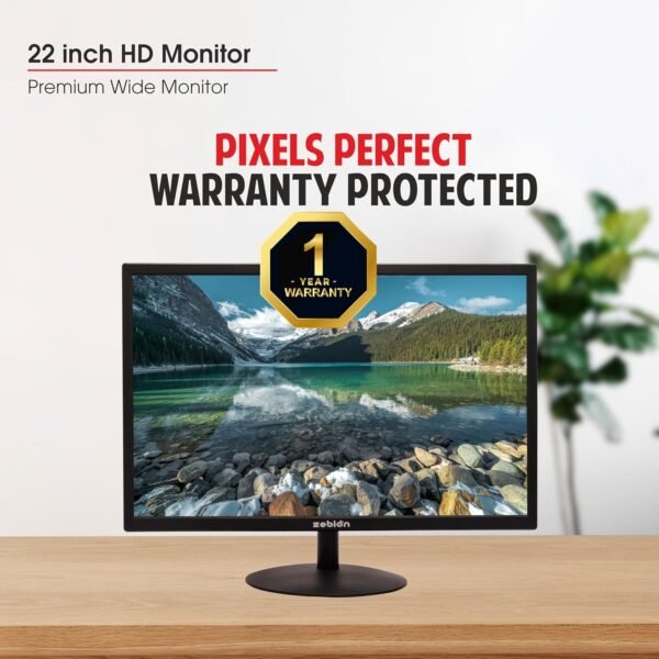 22" Moniter HDMI + VGA Port - Image 5