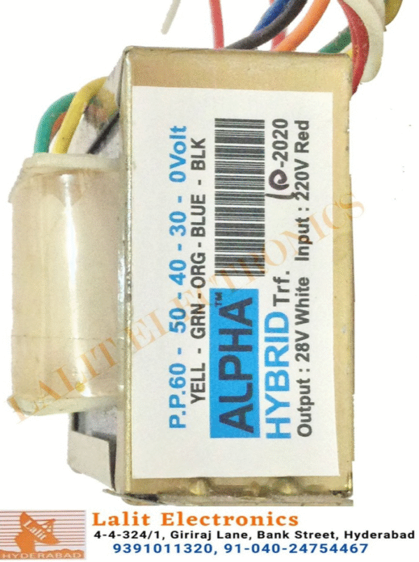 Amplifier transformer 27v - Image 3