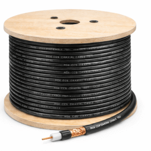 RG6 Copper Drum pure copper coaxial cable for CATV and CCTV
