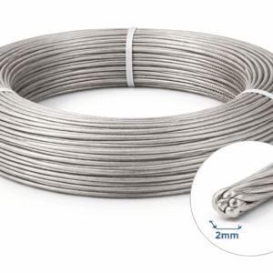 Clutch Wire 2 mm metal cable roll 300 m for mechanical controls