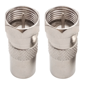 F Male to RF Male connector for TV and CATV installations