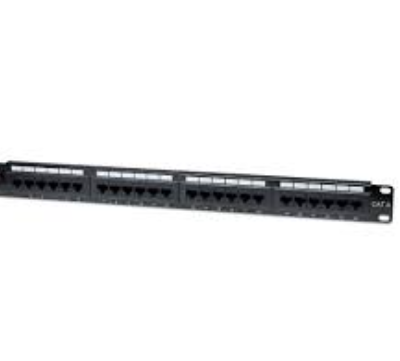 24-Port Patch Panel Ethernet Rack Mount
