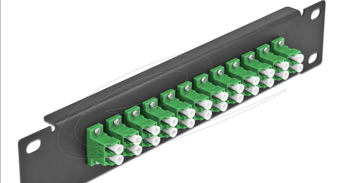 Patch Panel Fullyloaded 12u GREEN SC - Image 2