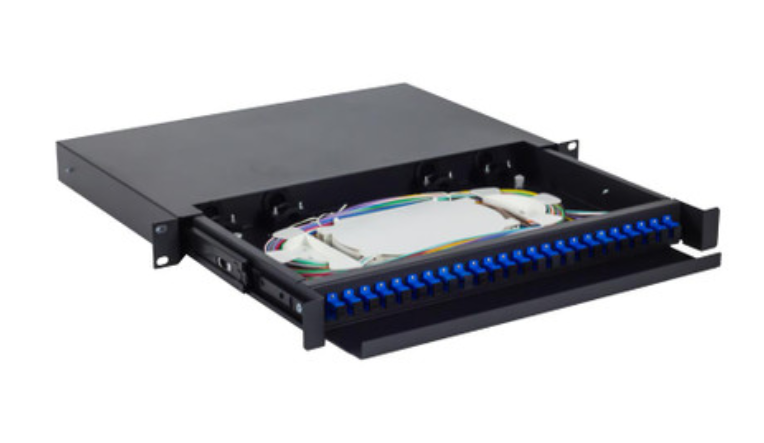 Patch Panel Fullyloaded 24 blue SC