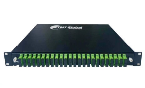 Patch Panel Fully Loaded 48u GREEN SC
