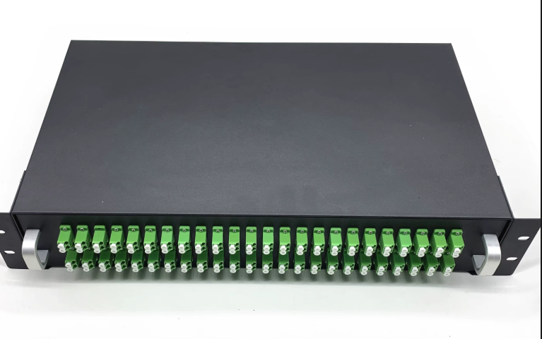 Patch Panel Fully Loaded 48u GREEN SC - Image 2