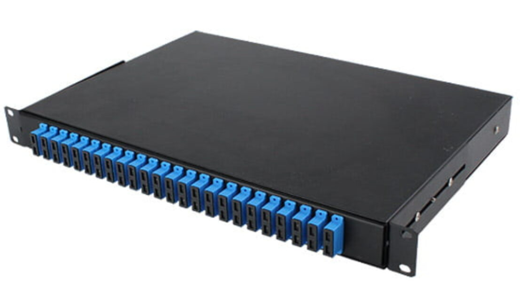 Patch Panel Fully Loaded 48 Blue SC
