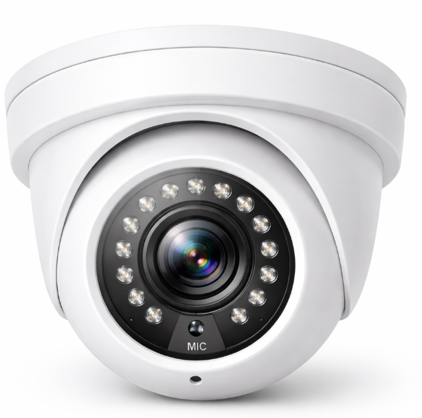 2.4 mp HD Dome Colour + Mic - Image 2