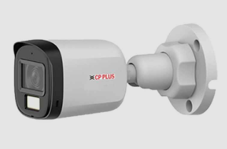 2.4 MP HD Bullet Camera with colour video and microphone