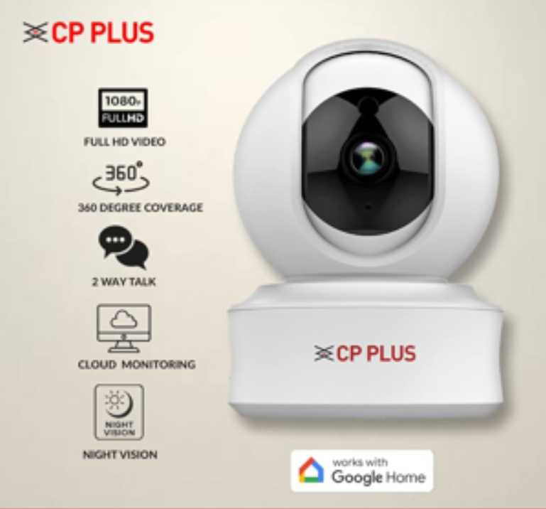 CP Plus 2 MP WiFi Dome Deluxe camera for indoor security