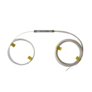 PLC 4 way fiber optic coupler without connector for FTTH networks