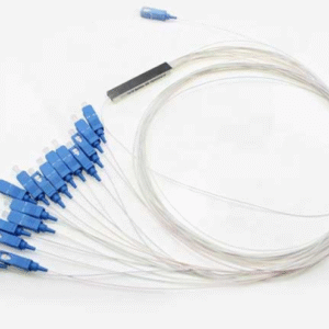 PLC 16 way fiber optic coupler without connector for FTTH networks