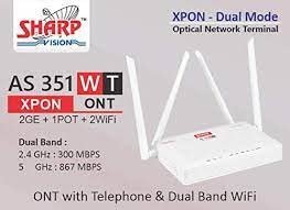 AS 351 XPON ONT dual band WiFi router