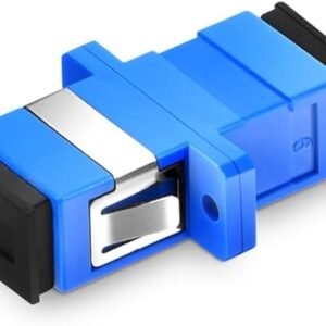 Laser Beam SC Blue Fiber Optic Adapter 0dB