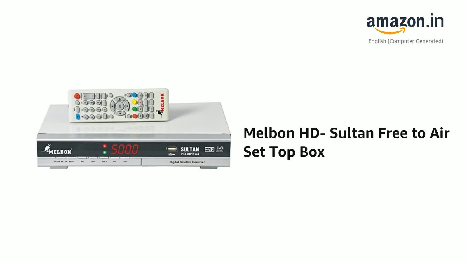 MPEG 4 receiver digital set top box with HDMI output for cable TV and satellite broadcasting