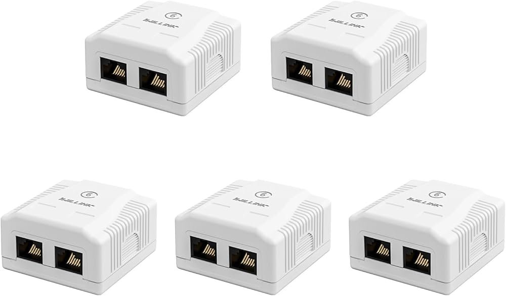 LASERBEAM Cat6 Jointer 2port - Image 2