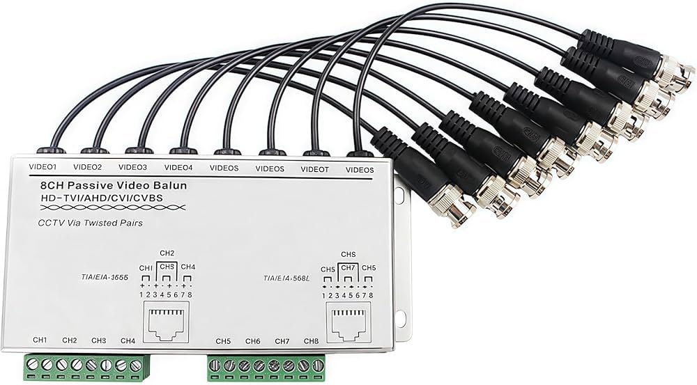 LASERBEAM Camera Video Ballon 8 ch Pair