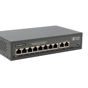 HV-X802PS-G-1 metal body PoE switch