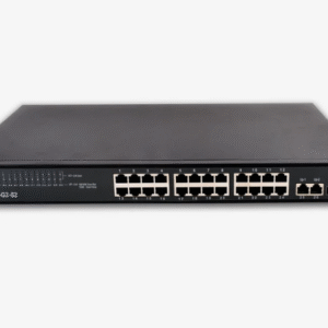 24 port CCTV PoE switch for IP camera surveillance