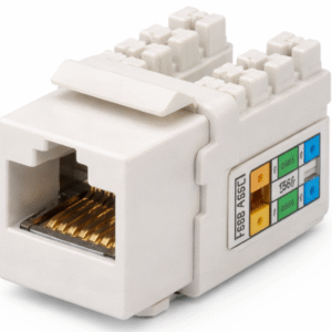 Low cost LAN jack for cable termination