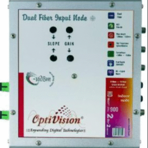 Node cum supply aluminium fiber optic unit