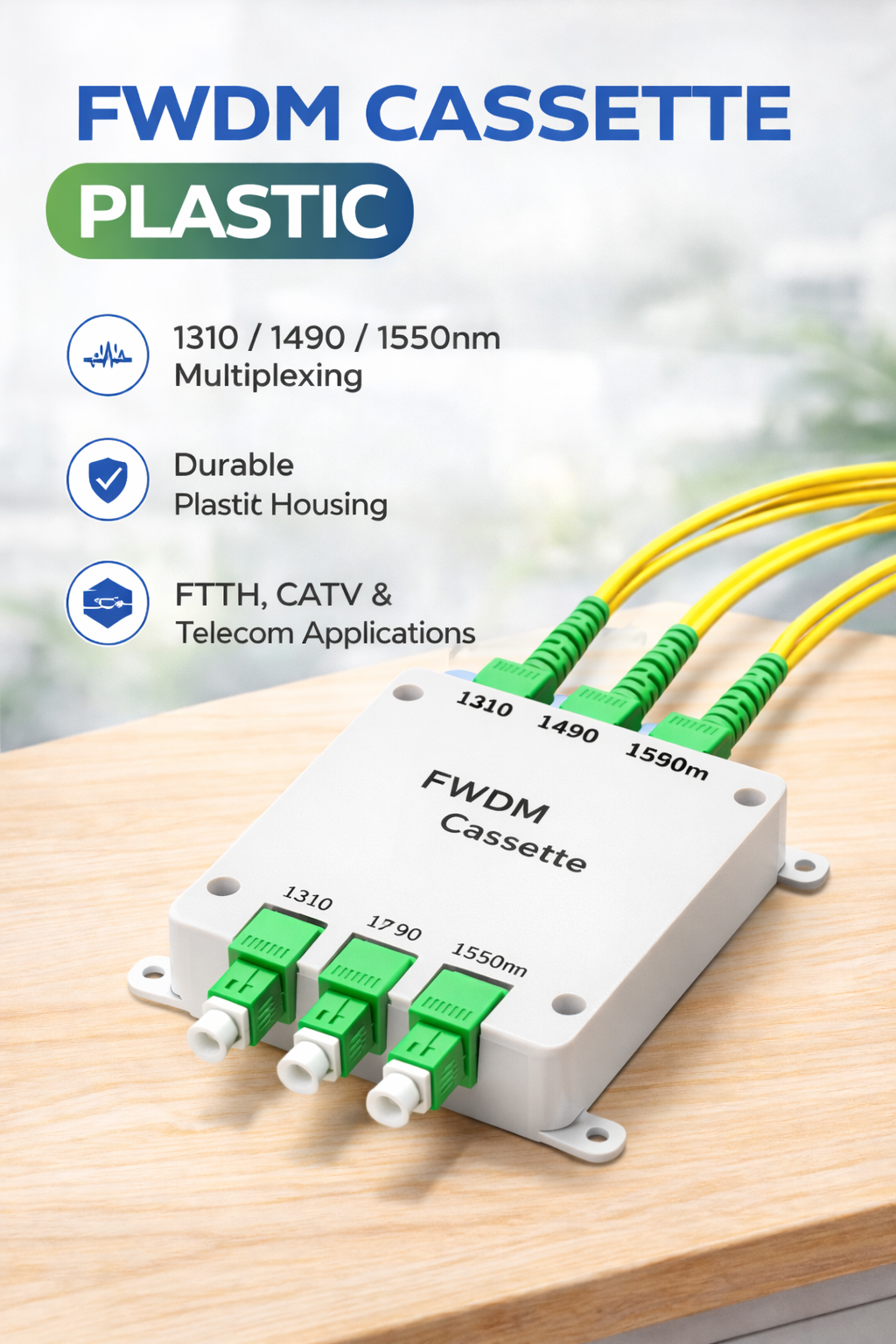 METRO FWDM Cassete PLASTIC