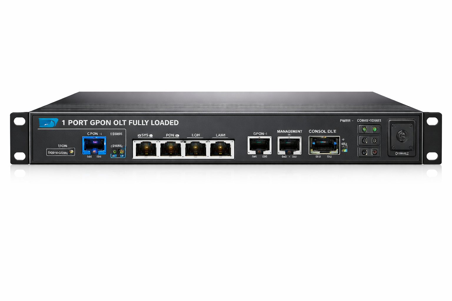 1 Port OLT GPON Fully Loaded