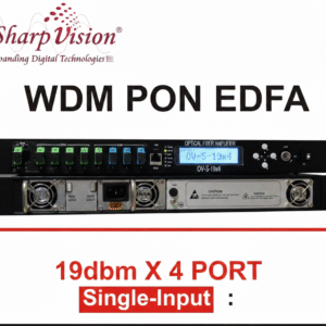 WDM Edfa 4 Port 19db SINGLE INPUT