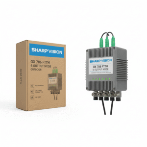 Ox 786 Ftth 6 Output Node Outdoor