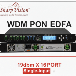 WDM Edfa 16port 19db SINGLE INPUT