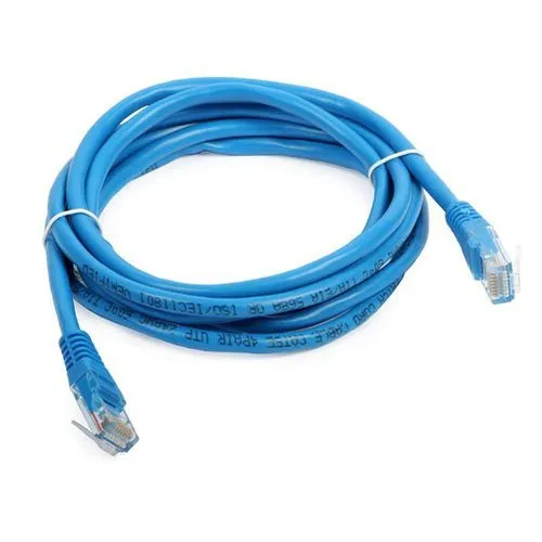 blue fiber optic patch cord