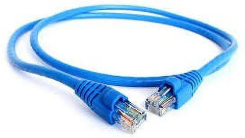 blue fiber optic patch cord