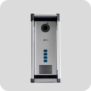 4 button outdoor video door phone panel for apartments