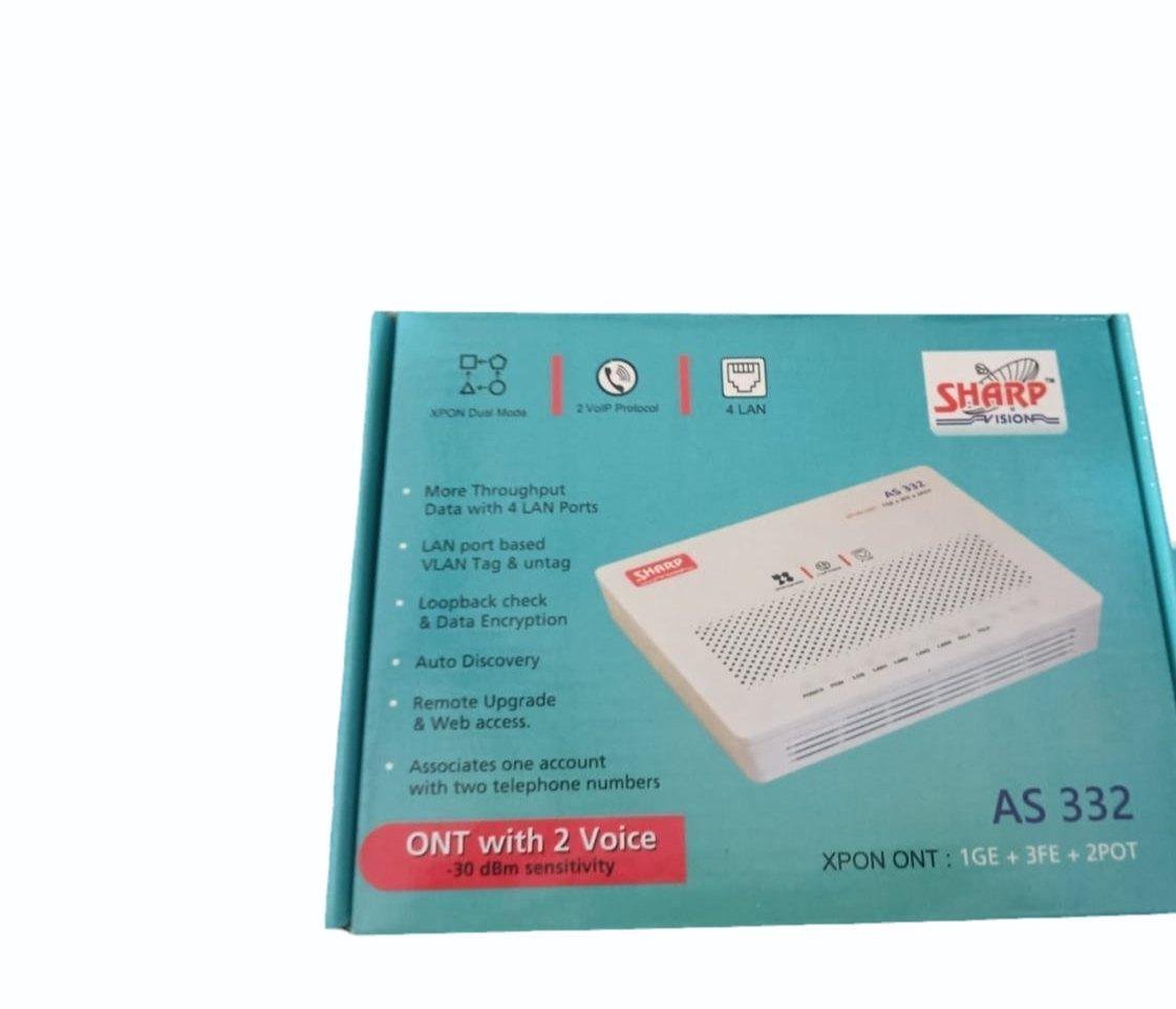 Sharp Vision As 332 Xpon 4 Ont + 2 Voice Port 342DV - Image 4