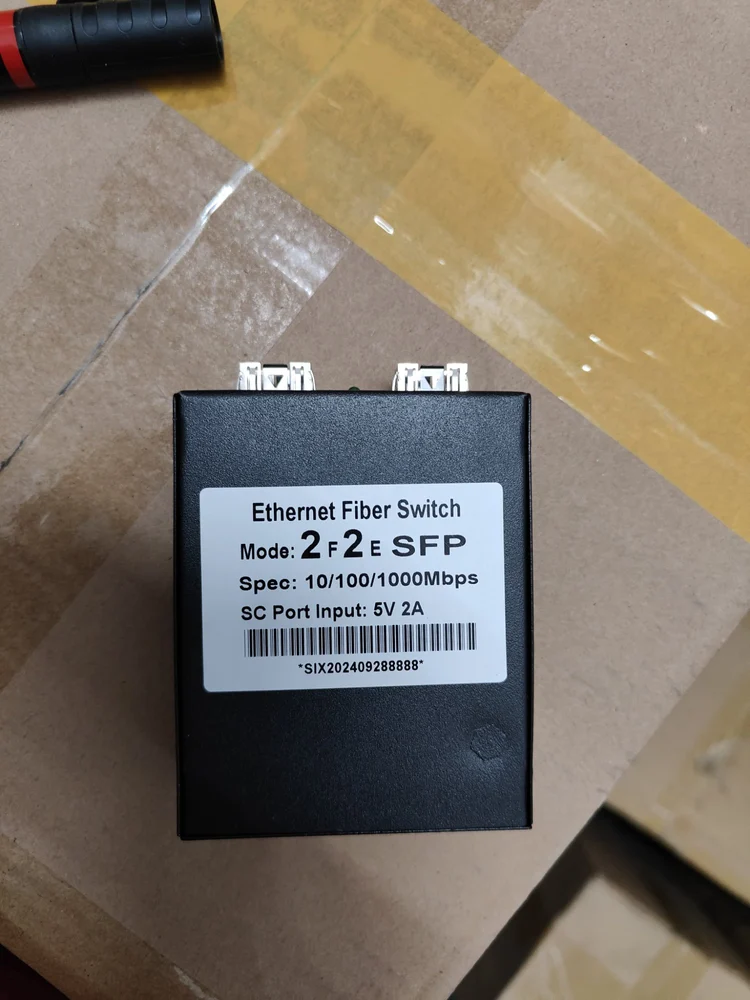 TRICOM 2 Port Ethernet + 2 Fiber Switch - Image 3