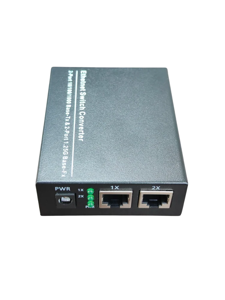 TRICOM 2 Port Ethernet + 2 Fiber Switch - Image 2