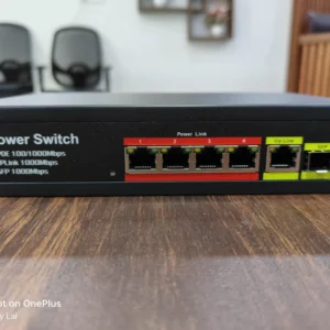 4 Port Poe + 1SFP Giga