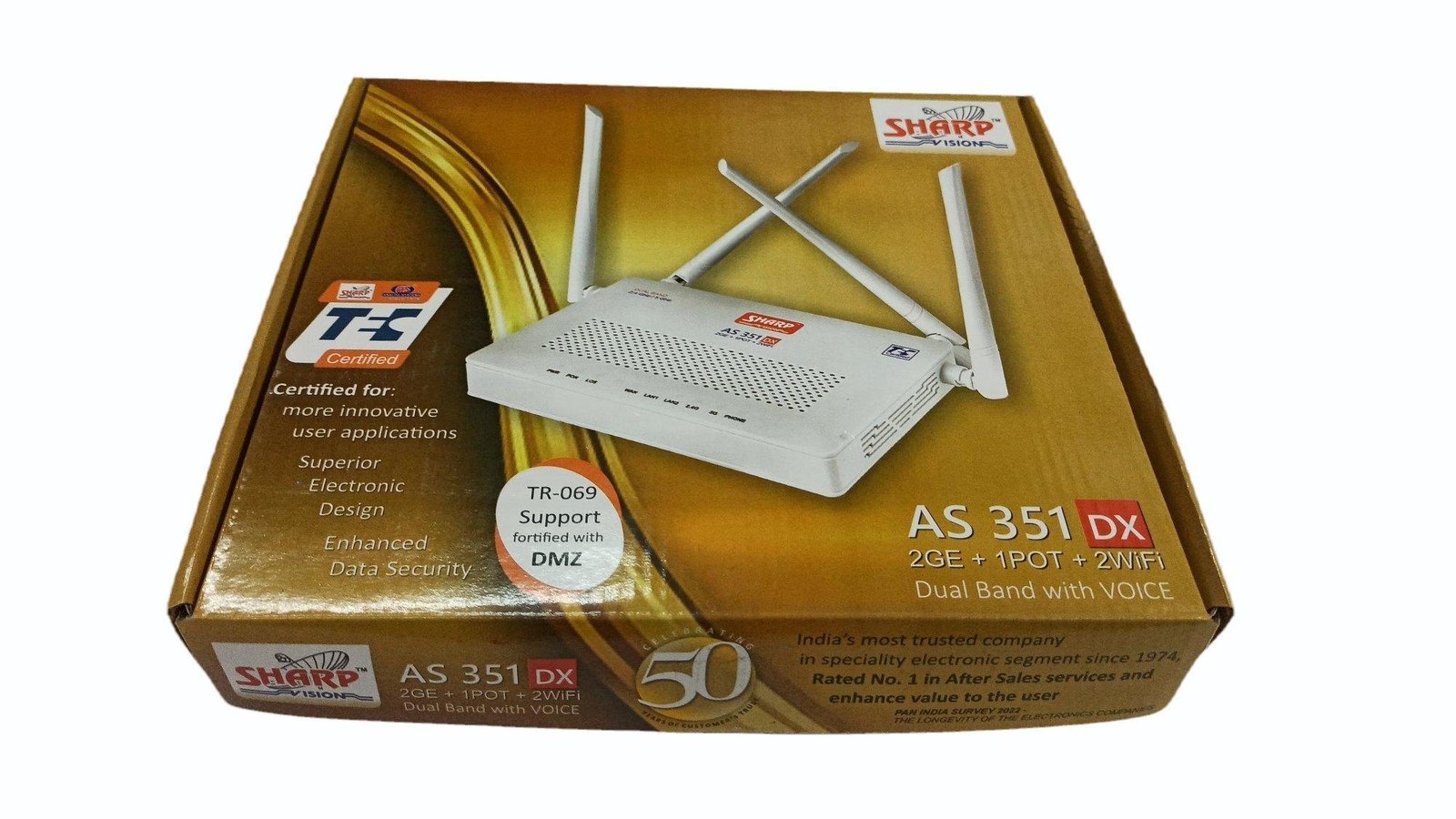 As 351 Xpon Ont Wifi Dual Band - Image 2