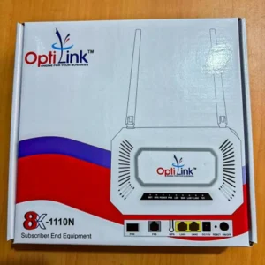 Single band WiFi ONT fiber optic router with 2.4GHz wireless for FTTH broadband internet