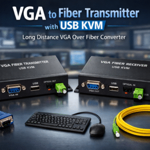 Vga to Fiber Transmiter + Usb