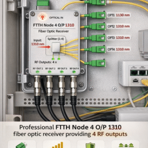 Ftth Node 4 O/P 1310