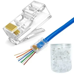 RJ45 Pass Through Jack