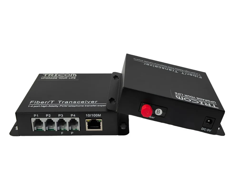 RJ11toFiber Converter 4 ch - Image 2
